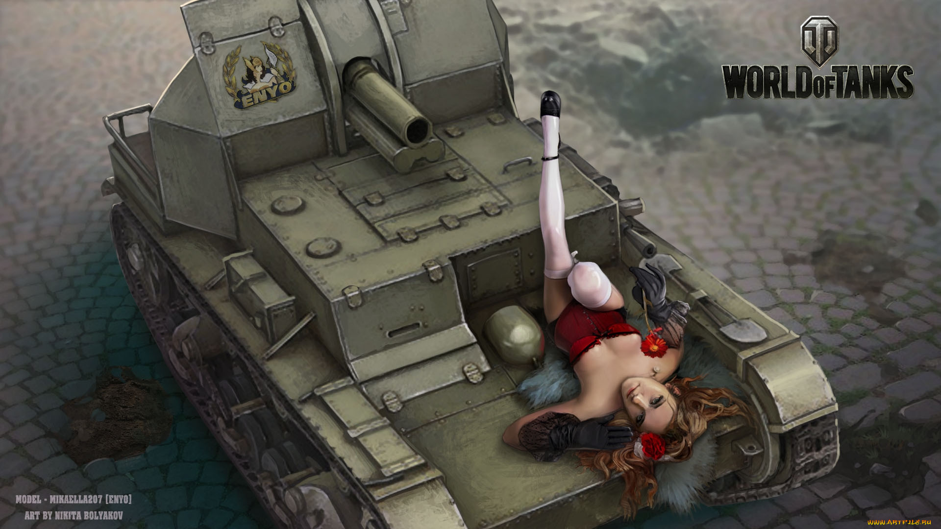 видео игры, мир танков , world of tanks, девушка, танк.